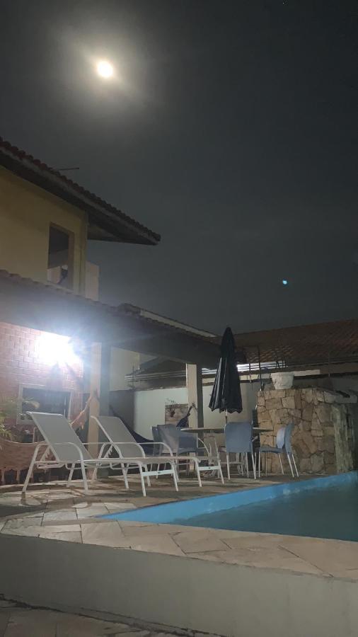 Lindo Sobrado Amarelo -Proximo A Praia Mongaguá Kültér fotó
