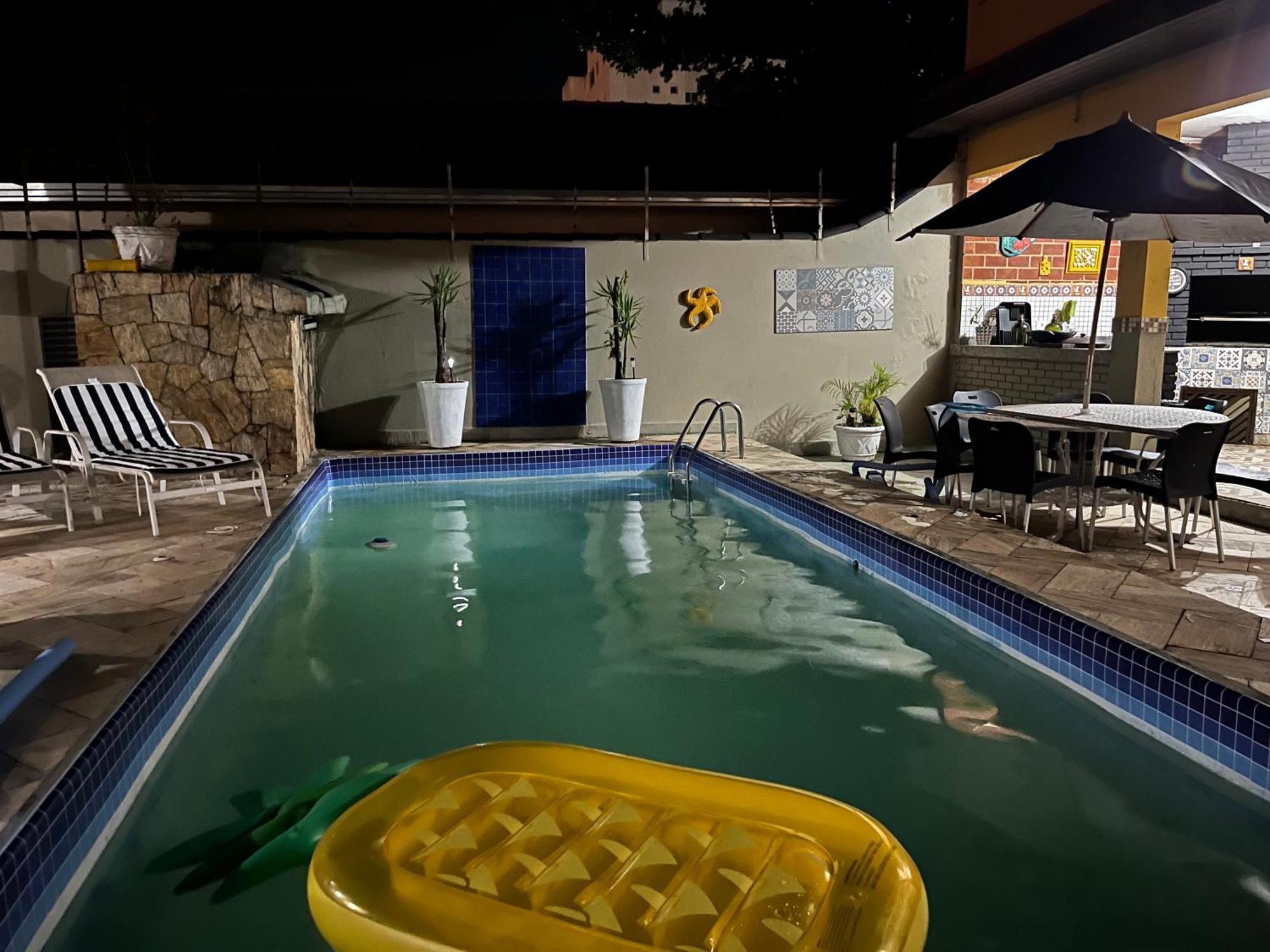 Lindo Sobrado Amarelo -Proximo A Praia Mongaguá Kültér fotó